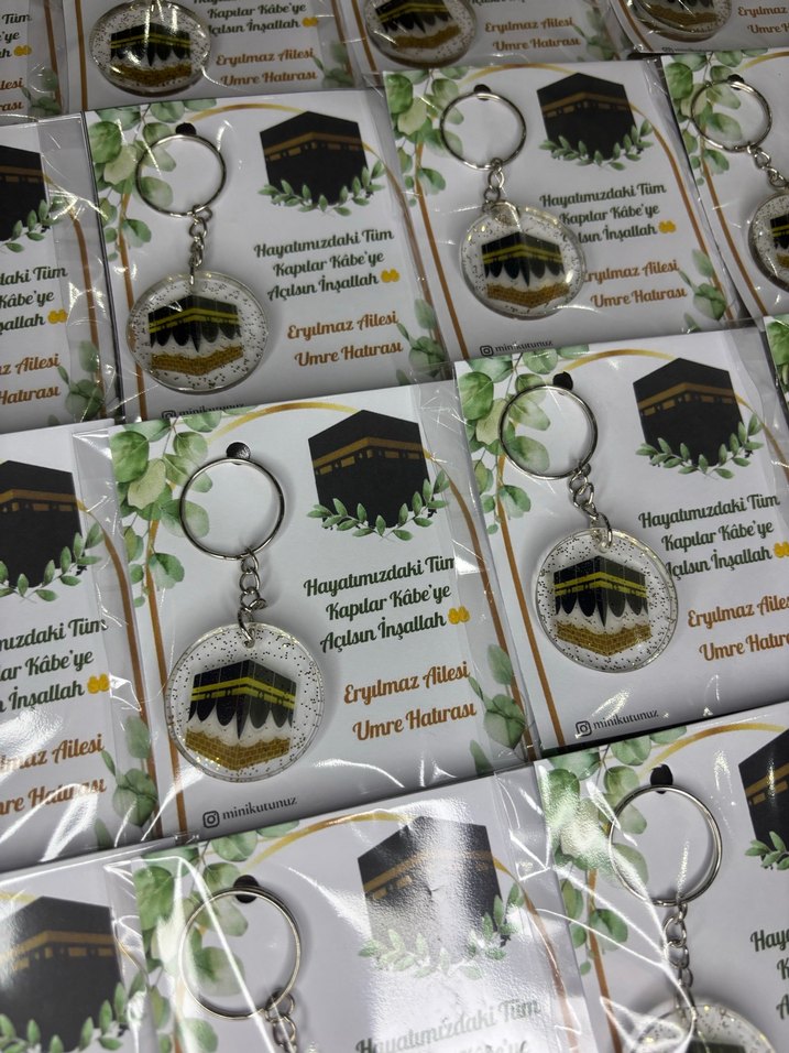 Epoksi Kabe anahtarlık (adet 18 tl ) - Görsel 2