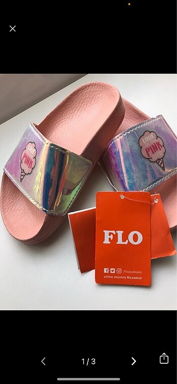Flo kız cocuk terlik 26 numara