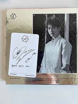 EXODUS Baekhyun Kapaklı Orj PC + Poster