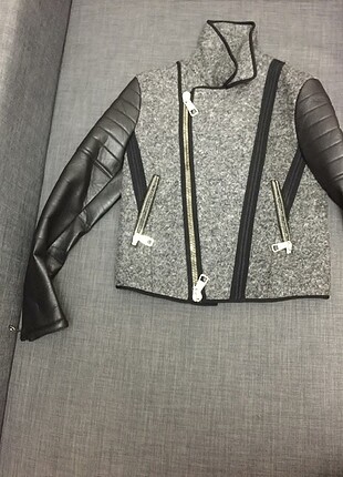 Jacket black and grey