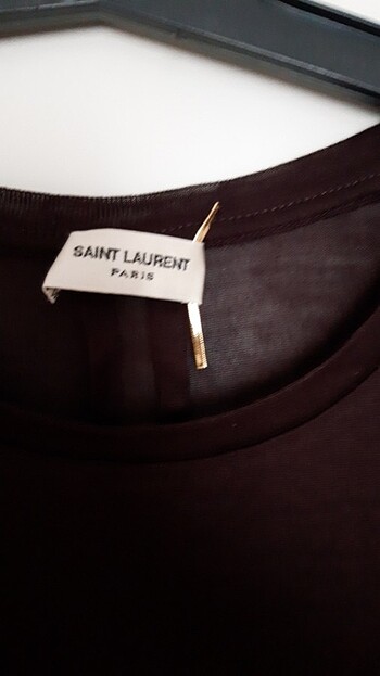 xs Beden kahverengi Renk Saint laurent bluz
