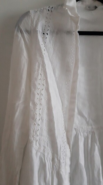 36 Beden beyaz Renk Vakko elbise
