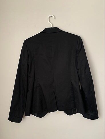 38 Beden siyah Renk Koton Siyah Blazer Ceket