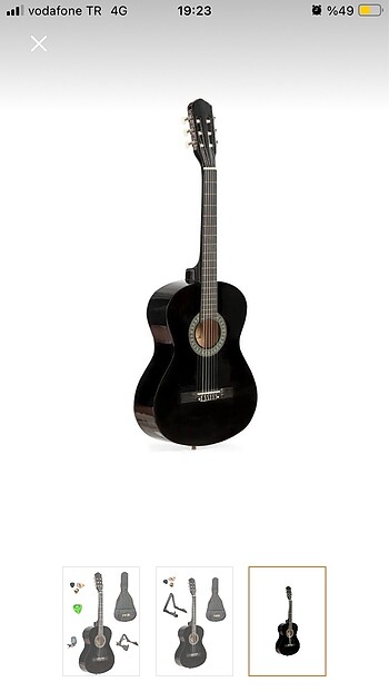 Hiç kullanılmamış Gitar