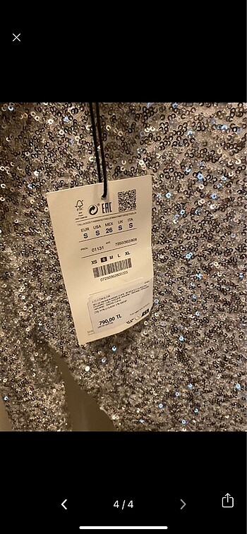 s Beden gri Renk #zara#bluz