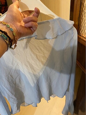 s Beden turkuaz Renk #zara#bluz