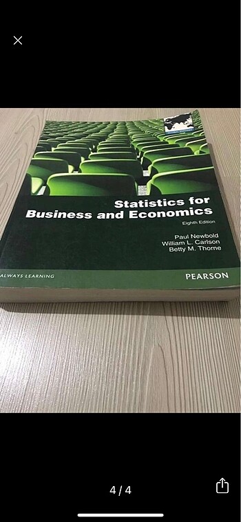  Statistics for Business and Economics