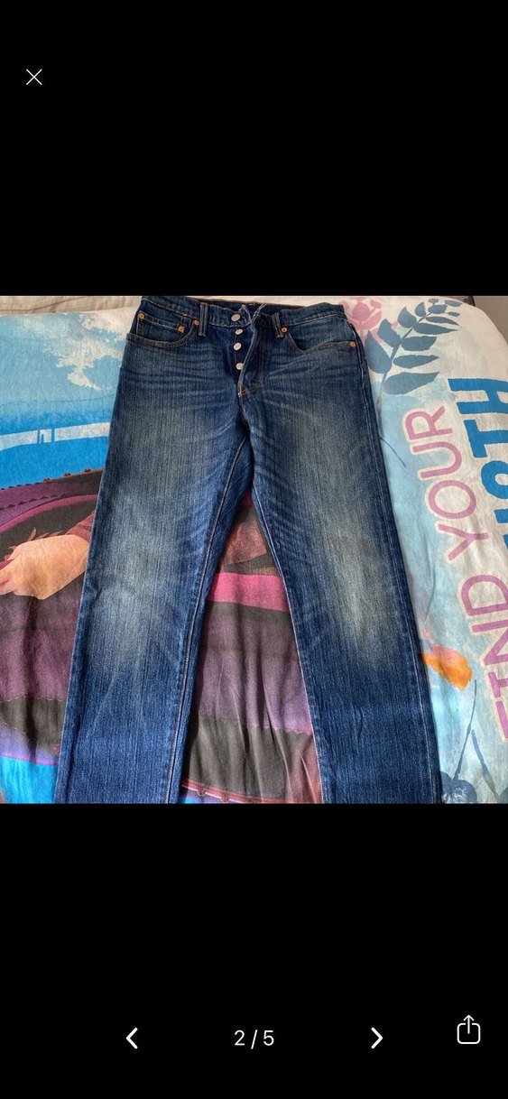 bayan sıfır orjinal Levi's strauss pantalon — görsel 3/6
