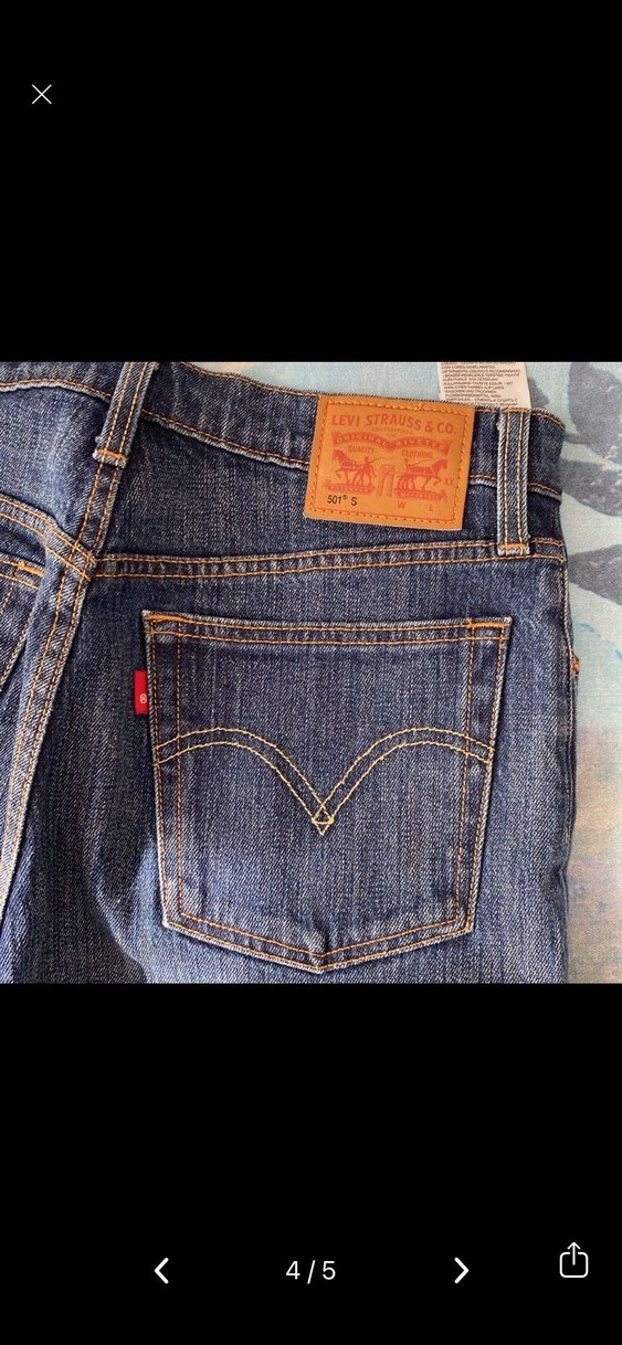 bayan sıfır orjinal Levi's strauss pantalon — görsel 2/6