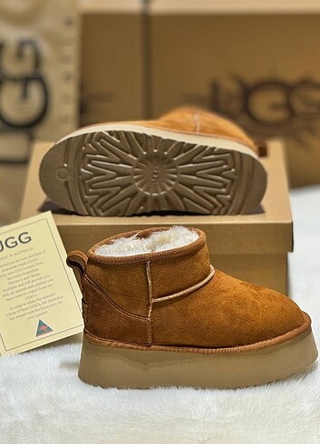 Ugg UGG MİNİ PLATFORM İTHAL YÜKSEK KALİTE KUTU BARKODLU