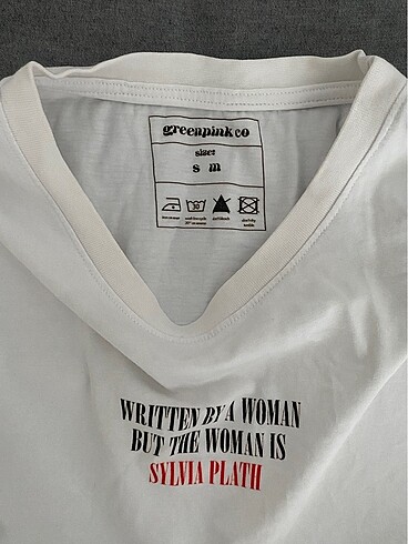 s Beden Sylvia Plath tişört