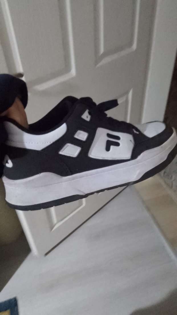 FILA Siyah Beyaz  kadin Erkek Spor Ayakkabı - Görsel 4