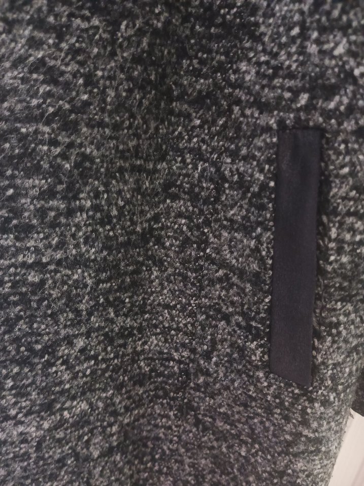 Gri kışlık kaban - Görsel 2