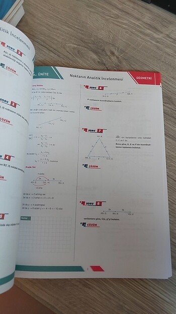 Beden Renk Tyt AYT geometri Limit Yayınları anlatım föyleri 40 föy