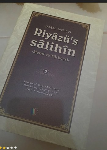 İmam Nevevi Riyazü's Salihin - Metin ve Türkçe