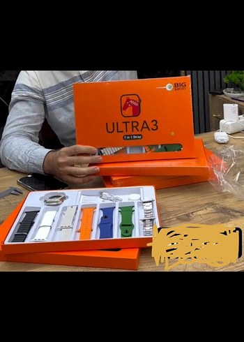 Diğer Ultra 2.01 Akıllı Saat 7 Kayışlı