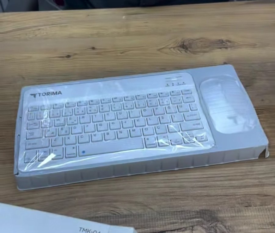 Torima Beyaz Şarjlı Klavye ve İkili Mouse Seti - Görsel 2