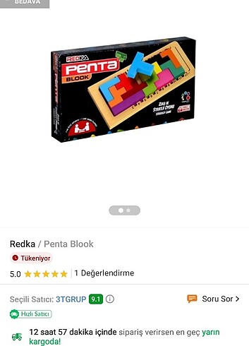 Redka penta blok