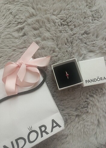 Beden pembe Renk Pandora You and me yüzük