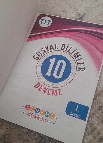  Sosyal bilimler denemesi