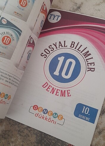  Beden Renk Sosyal bilimler denemesi