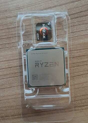 Ryzen 5 1400 quad core işlemci + stock fan