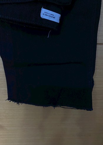 36 Beden siyah Renk Zara Siyah Kadın Denim Pantolon