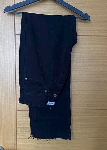 Zara Siyah Kadın Denim Pantolon
