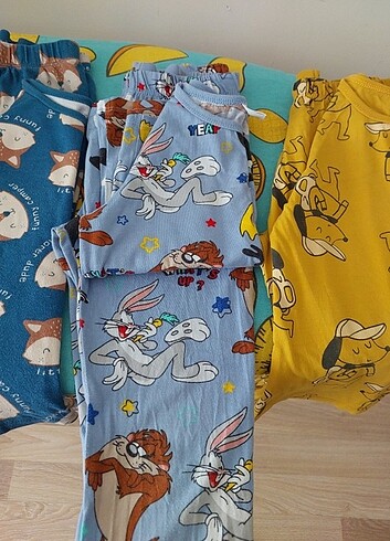 4 Yaş Beden çeşitli Renk Erkek cocuk pijamalar