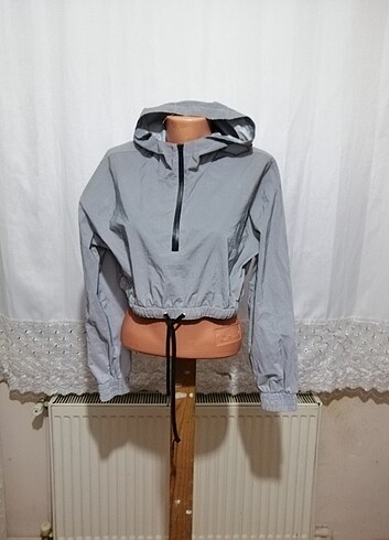 Asos Asos reflektör crop yağmurluk tertemiz