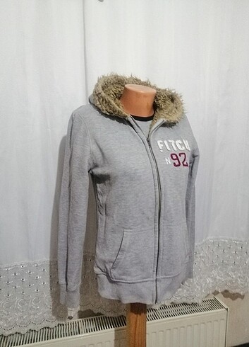 ABERCOMBİE FERMUARLI SWEATSHİRT TERTEMİZ 