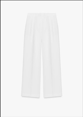 Zara geniş pensli pantolon - Görsel 4