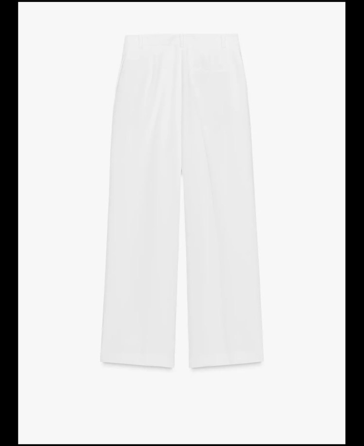 Zara geniş pensli pantolon - Görsel 5