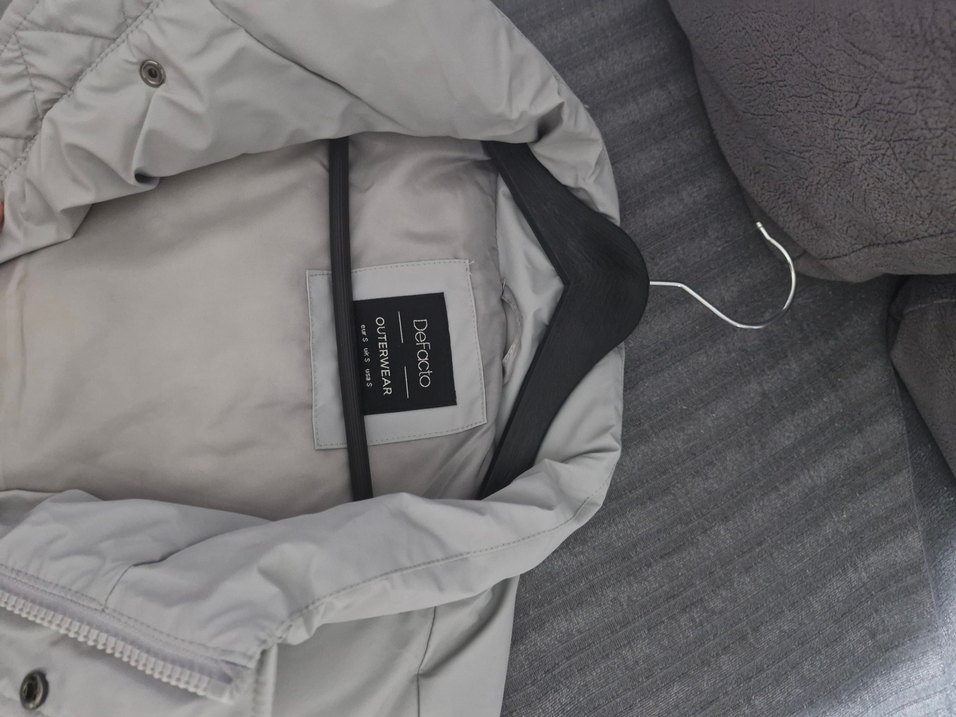 Gri Erkek Fermuarlı Yelek - Görsel 3