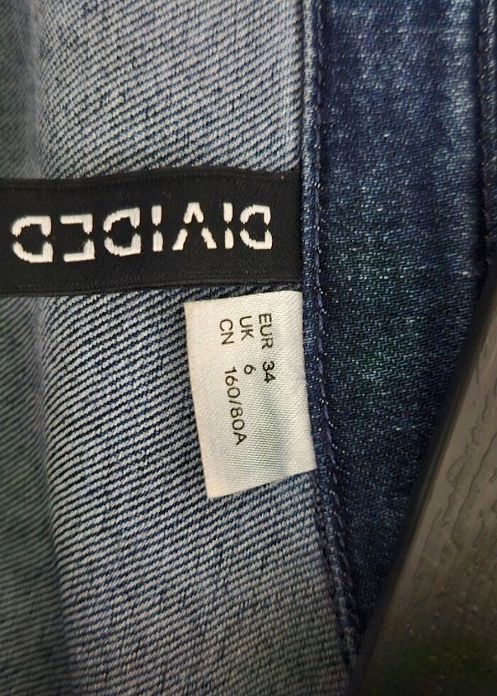 Hm kot elbise - Görsel 4