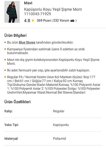 Mavi mont - Görsel 5