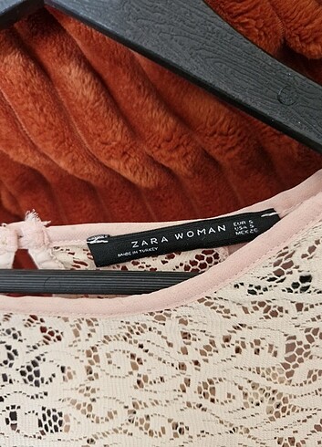 Zara dantelli bluz - Görsel 3