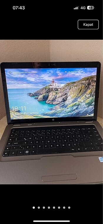 Hp taptop bilgisayar