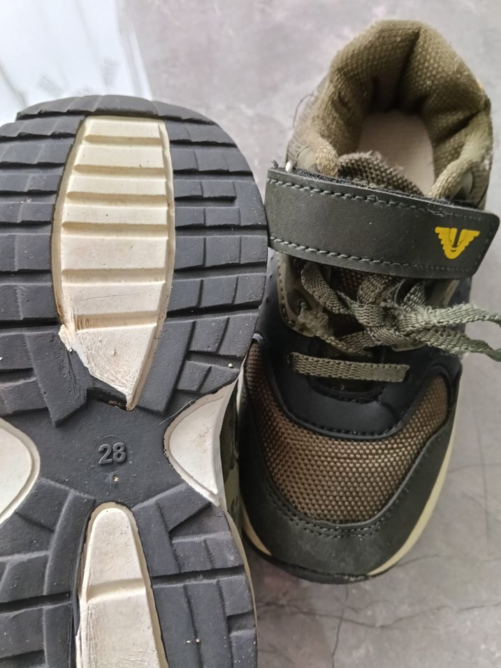 Erkek Çocuk Yılan Desenli Spor Ayakkabı - Görsel 3