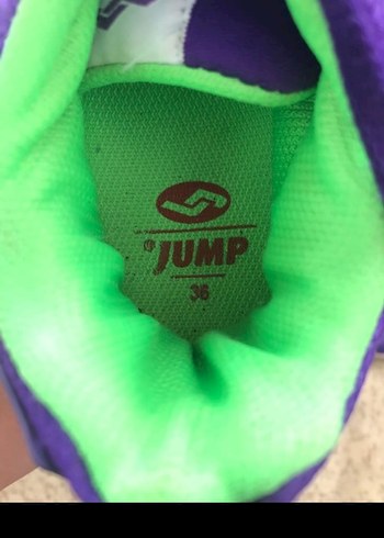 Mor Kadın Spor Ayakkabı Velcro Bağcıklı - Görsel 3