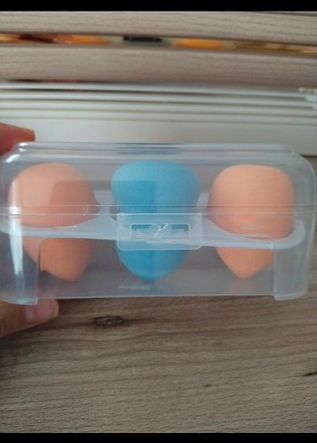 Pastel Renkli Makyaj Süngeri Seti - Görsel 2