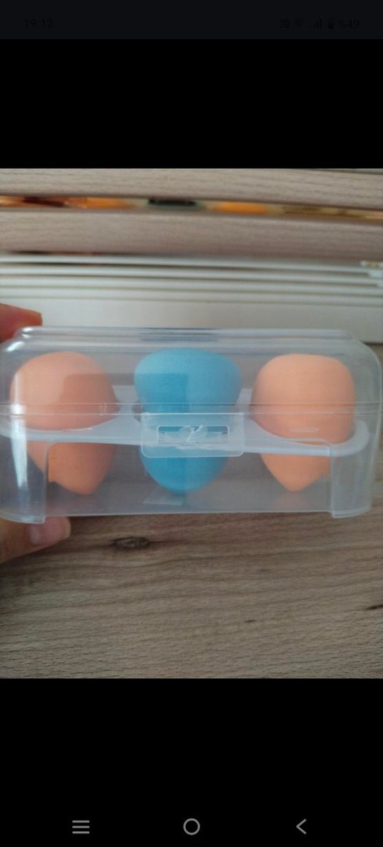 Pastel Renkli Makyaj Süngeri Seti - Görsel 2