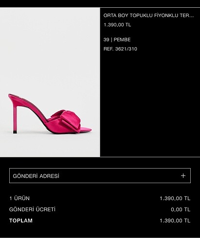 Zara Zara Topuklu Ayakkabı