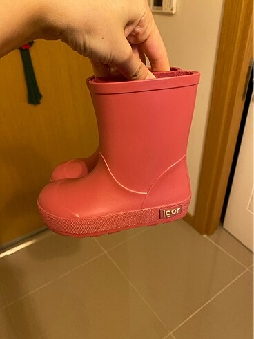 İgor pembe yağmur botu