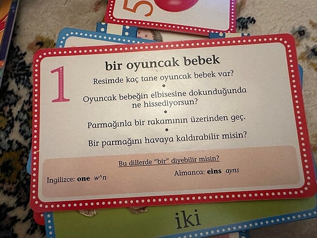 Beden Dokun Hisset Kartları
