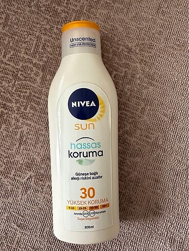 Nivea güneş kremi