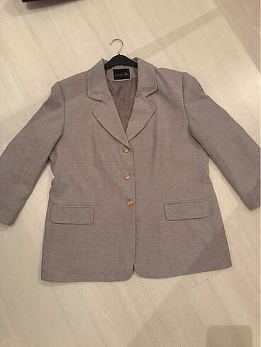 diğer Beden gri Renk Gri oversize ceket