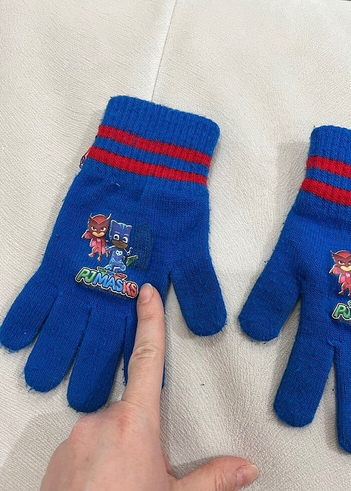 Erkek çocuk eldiven, pjmask - Görsel 3