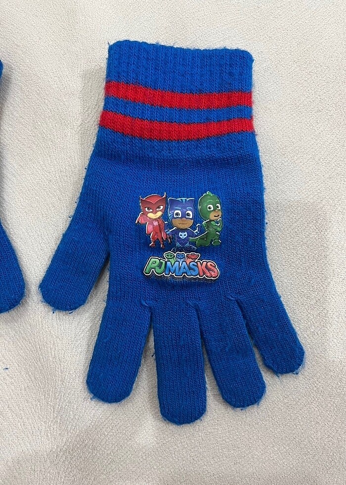 Erkek çocuk eldiven, pjmask - Görsel 2