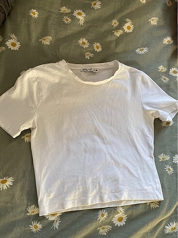 Zara beyaz crop